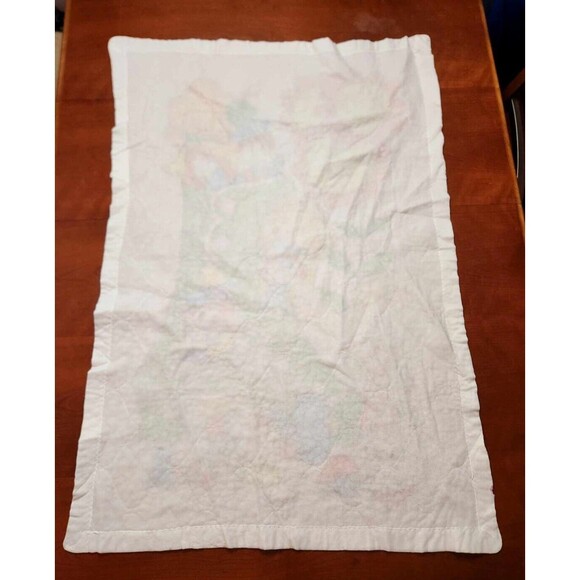 Vintage Old Woman Who Lived in a Shoe Quilt Baby Nursery Rhyme Blanket Decor - Picture 9 of 13